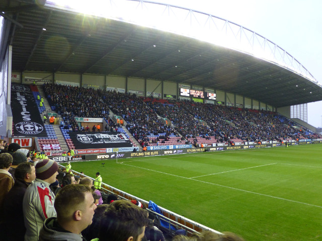 The East Stand During the Match